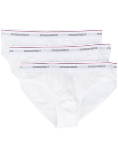 Dsquared2 рубашка поло с вышитым логотипом