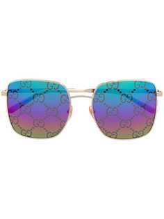 Gucci Eyewear солнцезащитные очки в квадратной оправе