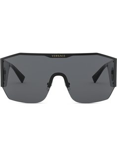 Versace Eyewear солнцезащитные очки-маска