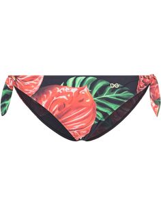Dolce & Gabbana плавки бикини с цветочным принтом