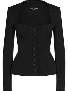 Dolce & Gabbana жакет с вырезом сердечком