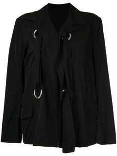 Yohji Yamamoto Pre-Owned куртка с поясом