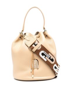 Furla сумка-ведро с логотипом