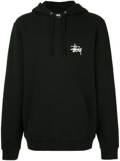 Stussy худи с кулиской и логотипом