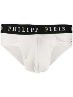 Philipp Plein трусы-брифы с вышивкой