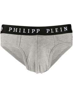 Philipp Plein трусы-брифы с вышивкой