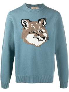 Maison Kitsuné джемпер с принтом