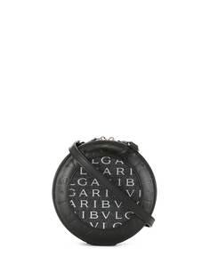 Bulgari Pre-Owned круглая сумка через плечо с монограммой