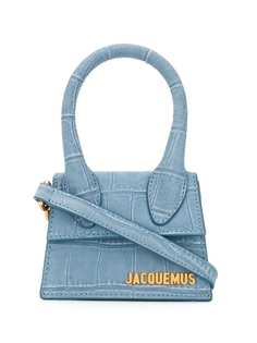 Jacquemus сумка Le Chiquito с тиснением под кожу крокодила