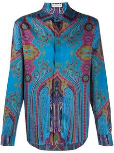 Etro рубашка с принтом пейсли