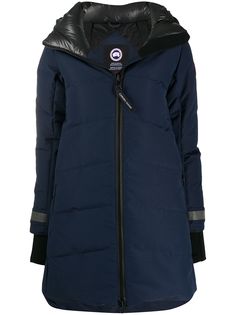 Canada Goose стеганая парка Merritt длины миди