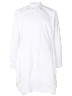 Comme Des Garçons Shirt рубашка оверсайз с длинными рукавами