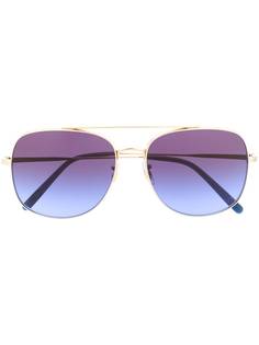 Oliver Peoples солнцезащитные очки-авиаторы Taron