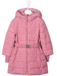 Monnalisa куртка с анималистичным принтом