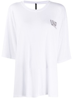 UNRAVEL PROJECT футболка LAX с открытой спиной