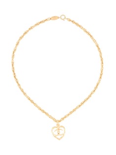 Chanel Pre-Owned колье с логотипом CC
