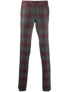 Pt01 клетчатые брюки скинни