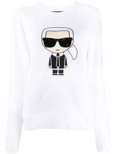 Karl Lagerfeld толстовка Karl с блестками