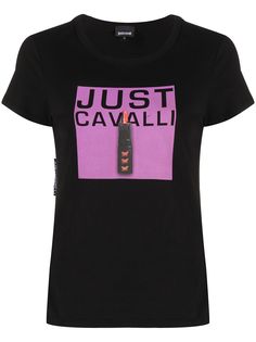 Just Cavalli футболка с логотипом