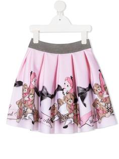 Monnalisa юбка с принтом