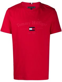 Tommy Hilfiger футболка с логотипом