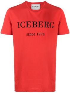 Iceberg футболка с логотипом