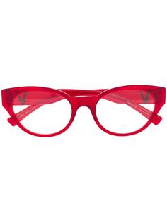 Versace Eyewear очки с металлическим логотипом