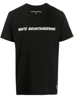 White Mountaineering футболка с короткими рукавами и логотипом