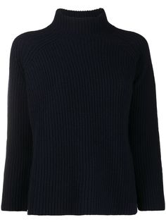 Gentry Portofino джемпер фактурной вязки с высоким воротником