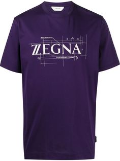Ermenegildo Zegna футболка с логотипом