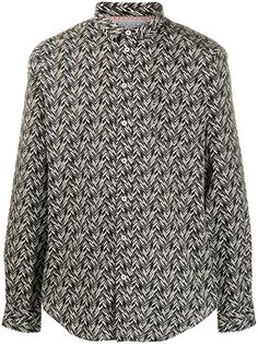 Missoni рубашка с узором шеврон