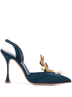 Manolo Blahnik туфли-лодочки Pavesa с заостренным носком