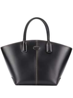 Tods сумка-тоут с нашивкой-логотипом Tod`S