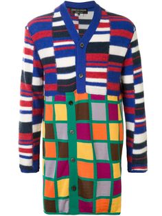 Comme Des Garçons Homme Plus кардиган с геометричным принтом