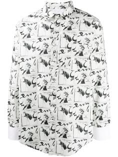 LANVIN рубашка с принтом