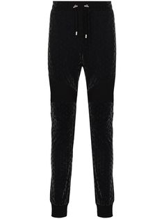 Balmain спортивные брюки с монограммой