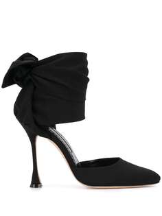 Manolo Blahnik туфли Pumpia с завязками