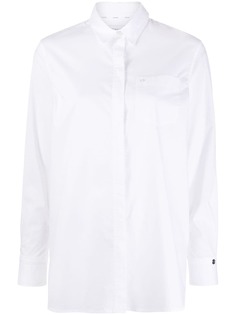 Calvin Klein поплиновая рубашка с накладным карманом