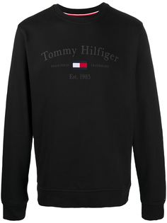 Tommy Hilfiger толстовка с вышитым логотипом