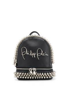 Philipp Plein рюкзак с металлическим логотипом и заклепками