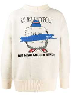 Ader Error толстовка с длинными рукавами и принтом