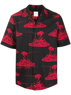 Paul Smith рубашка с принтом