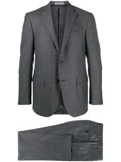 Corneliani костюм узкого кроя с однобортным пиджаком
