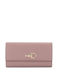 Salvatore Ferragamo кошелек из зернистой кожи с логотипом