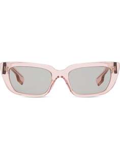 Burberry Eyewear солнцезащитные очки в прямоугольной оправе