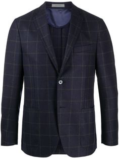 Corneliani пиджак в клетку
