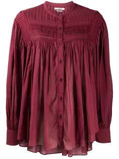 Isabel Marant Étoile рубашка на пуговицах со складками