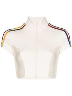 adidas укороченный топ из коллаборации с Paolina Russo