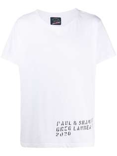 Greg Lauren футболка с графичным принтом и круглым вырезом