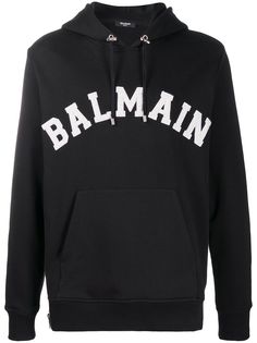 Balmain худи с вышитым логотипом